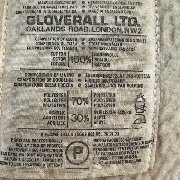 Gloverall corduroy winter coat US 40 M - Picture 3 of 3